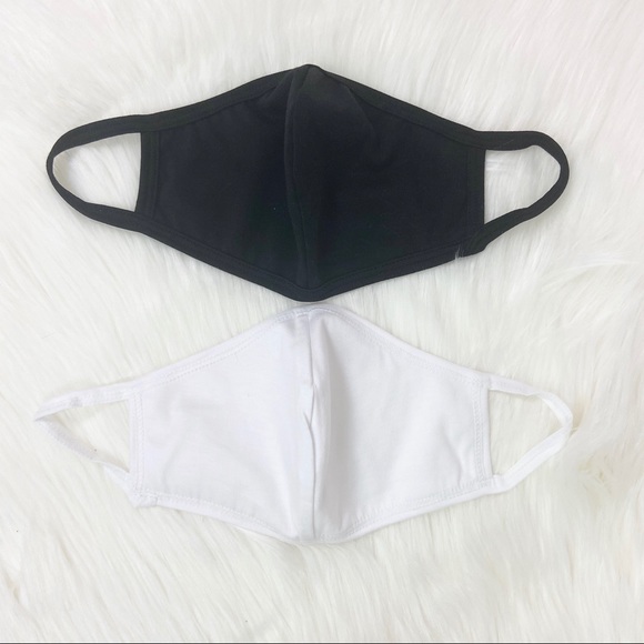 Bundle of 2 - washable cotton unisex face masks - Picture 2 of 5